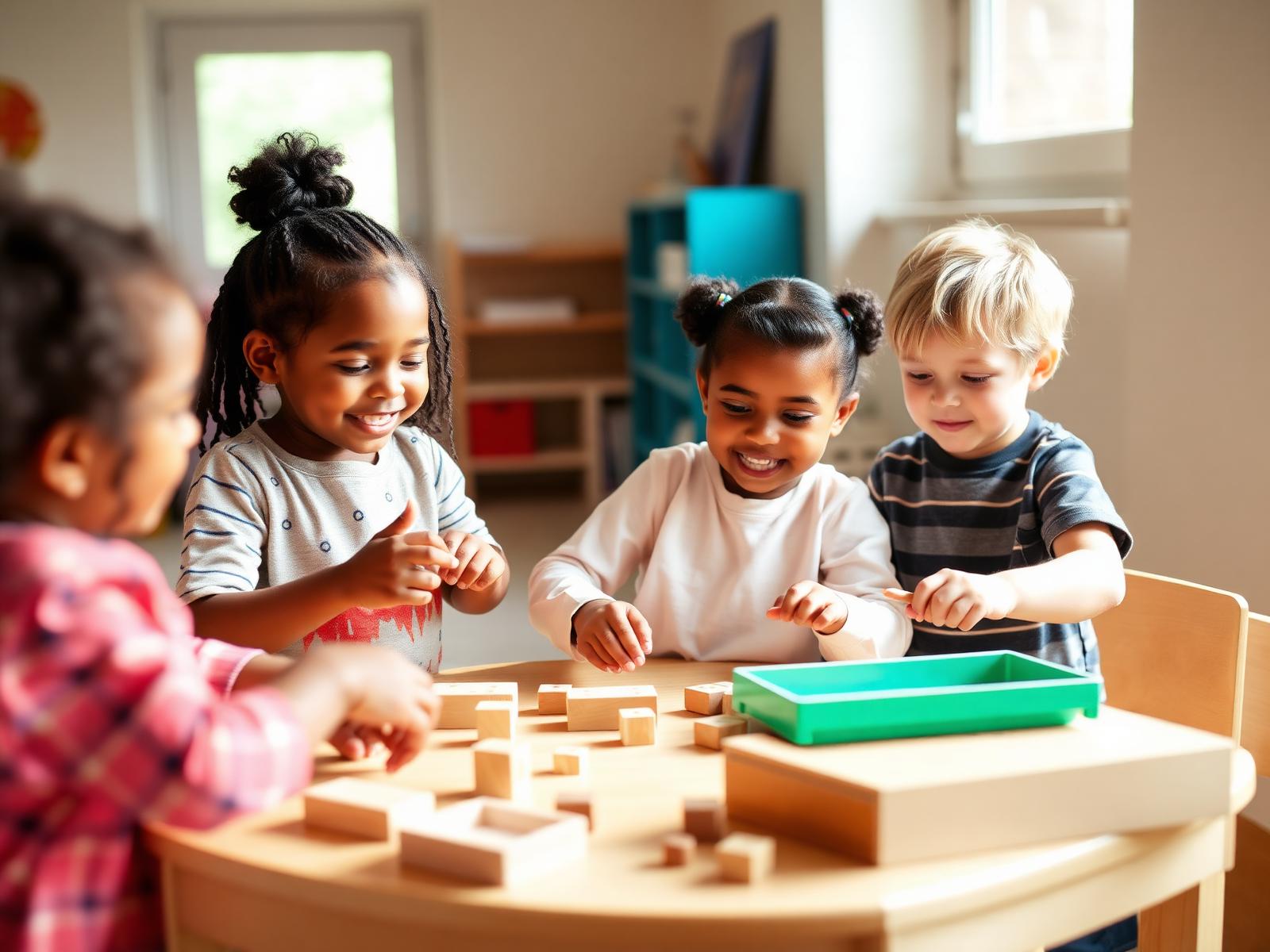 Children at the Academy of Preschool Learning